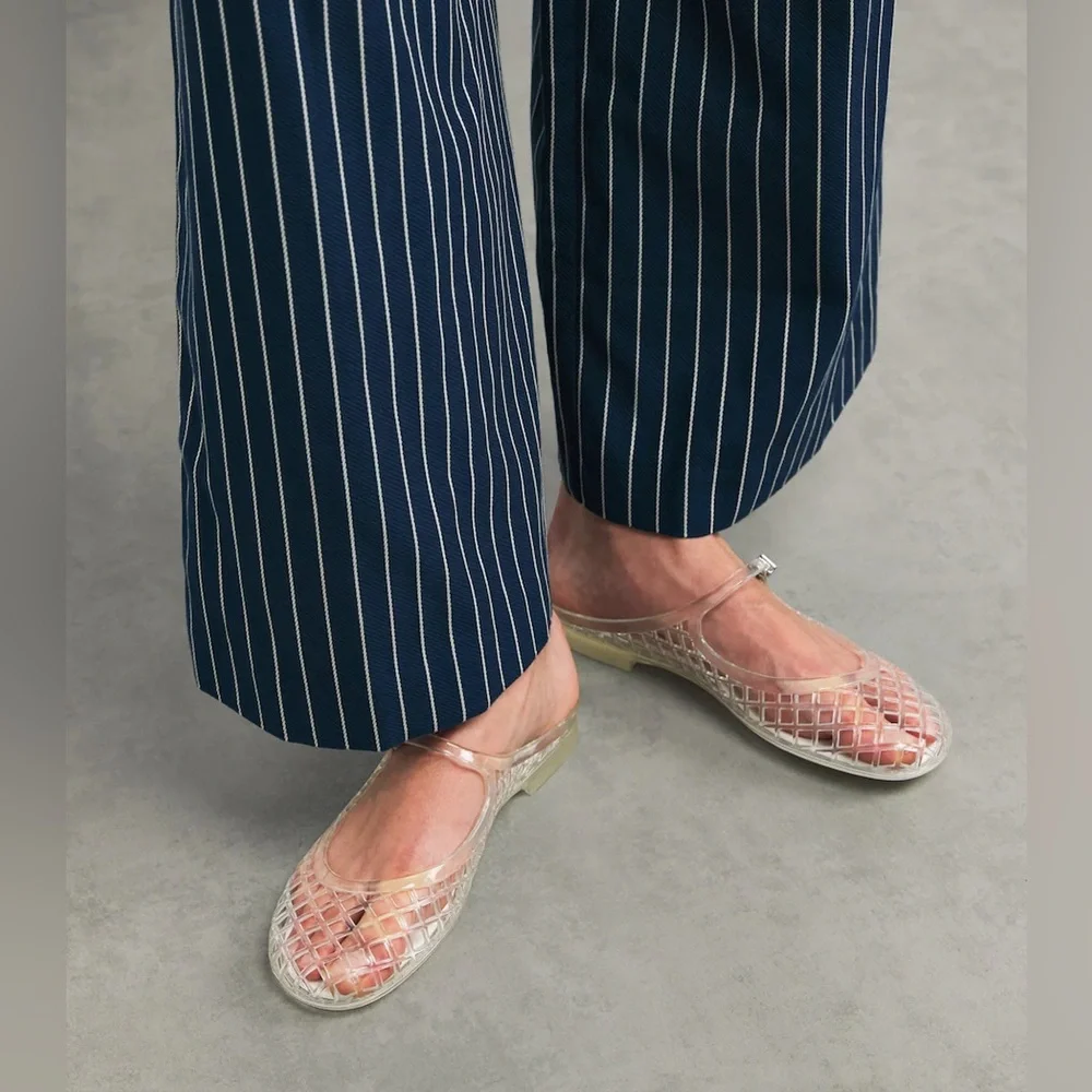 New with Box - Jelly Mary Jane Flats - Clear - Picture 4 of 5
